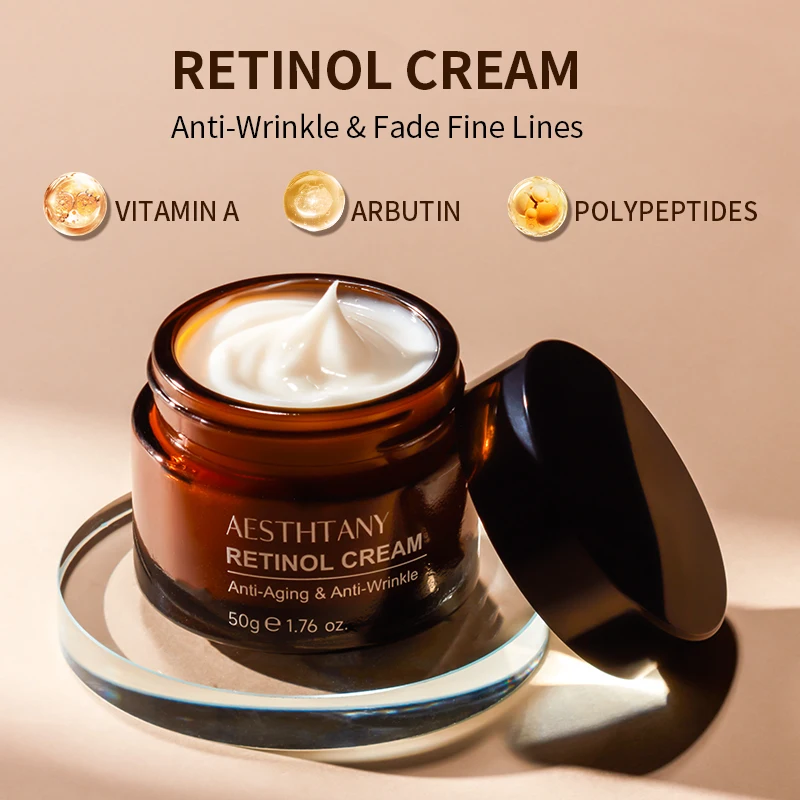 Facial Skin Care Peptides Revitalizer Moisturizer Face Lift Cream Hyaluronic Acid Anti Aging Spot Retinol Face Cream