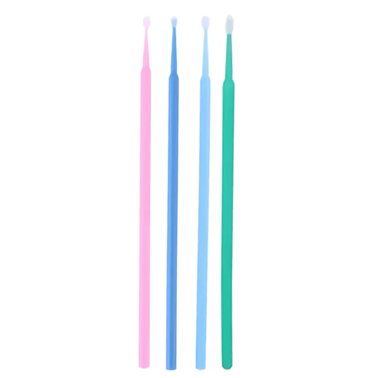 Colorful Single Head Brush Dental Disposable Micro Brush Applicator