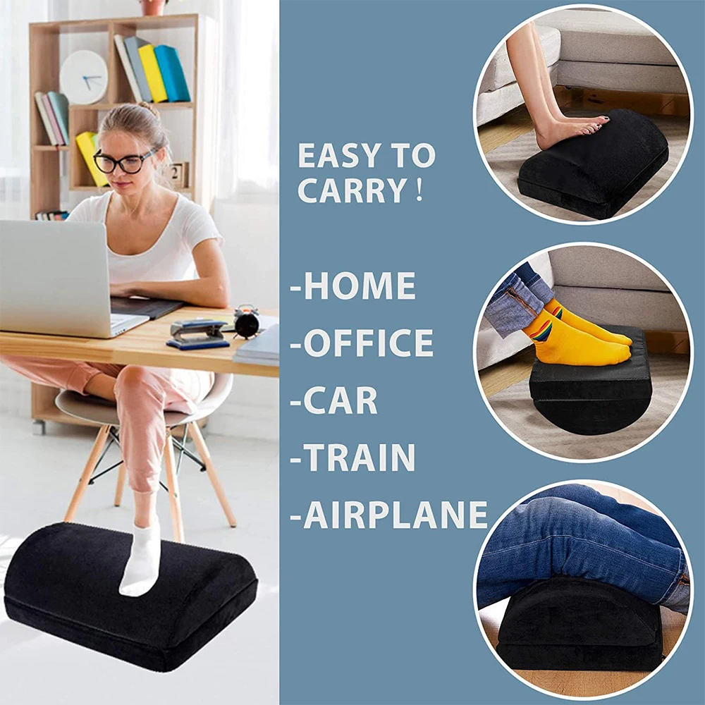 Premium Quality Desk Feet Cushion Rest Footrest Foot Rest Ergonomic Foot Pillow Footrest