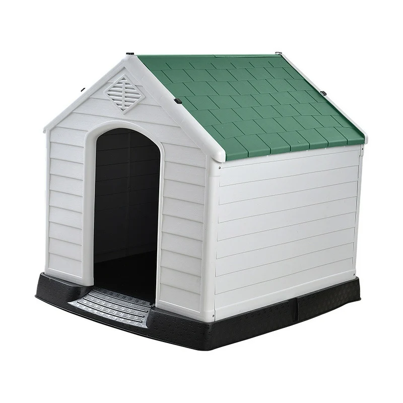Pet House Large Weatherproof Outdoor Plastic Dog Kennel