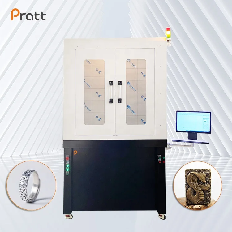 High-quality Jpt Mopa M8 M7 30w 50w 100w Marker Fiber Laser Marking 3d Lp Fiber Laser Metal Engraving Machine