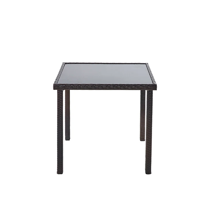 Hot Selling Rattan Outdoor Furniture Space Saving Garden Sets Patio 5 PCS Table and Chair Set Garden Furniture