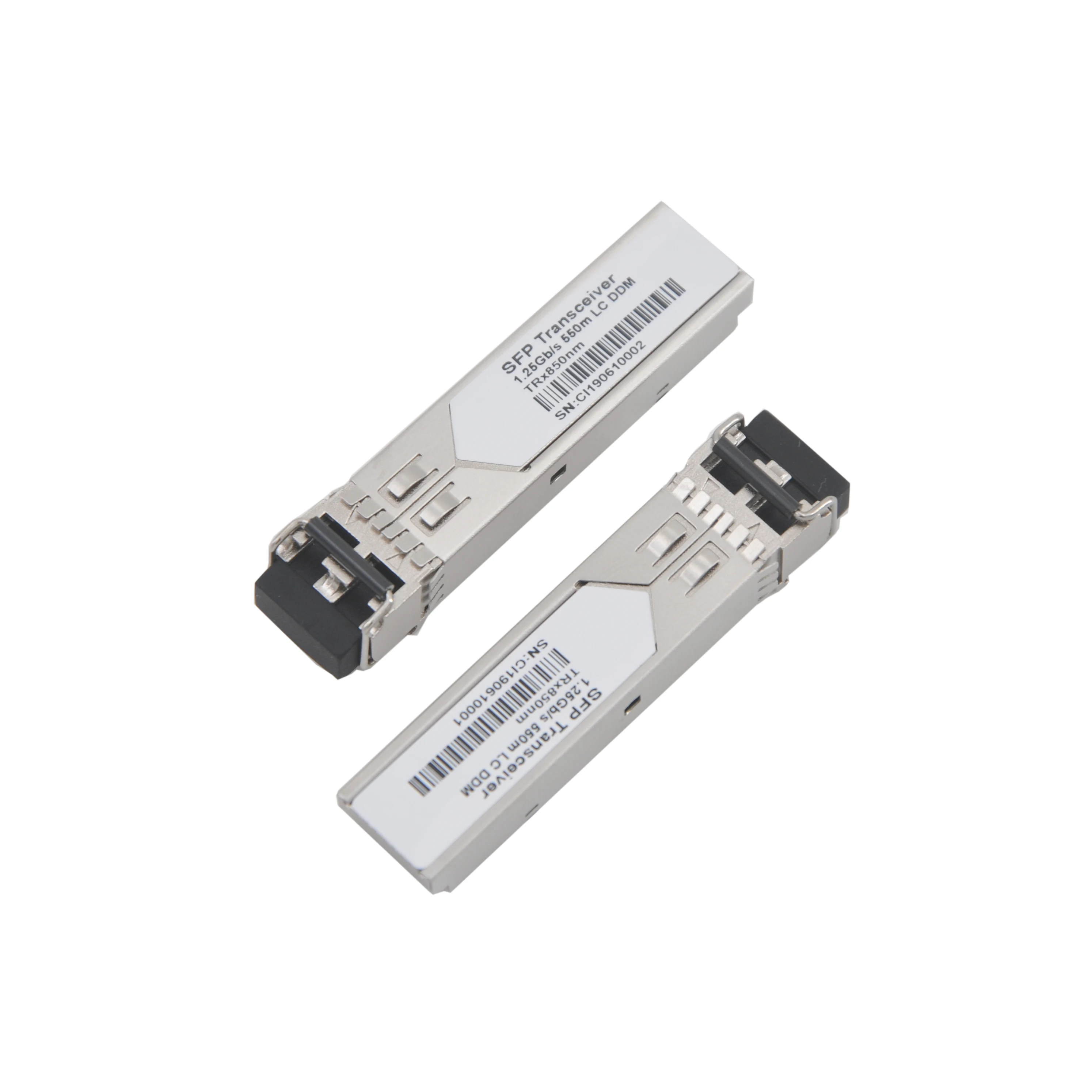 1.25G 850NM 550M MM DDM TX Wavelength 850nm DOM Duplex LC MMF Transceiver Module SFP WIFI