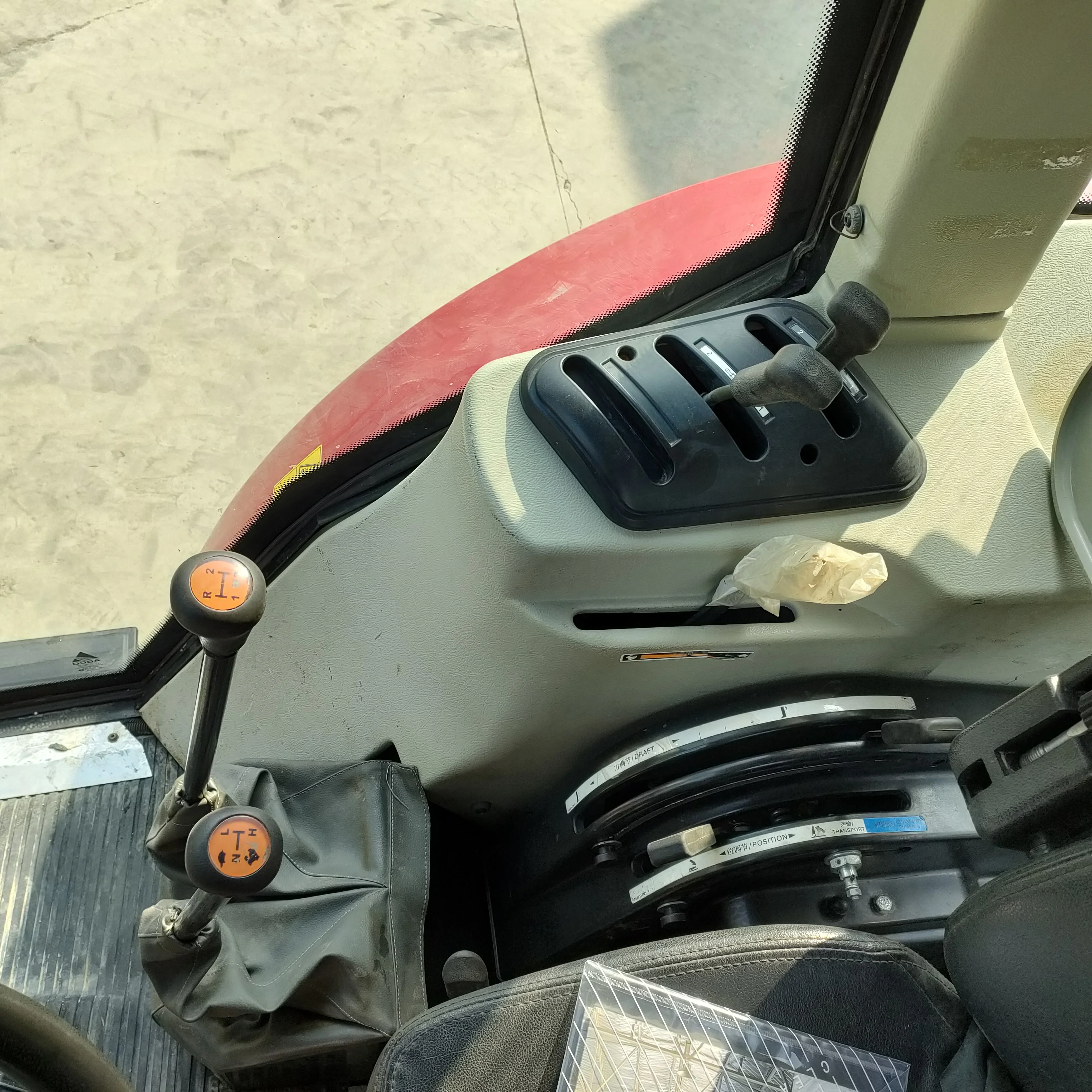 Second hand tractor with brand of Massey Ferguson 375 model parts with year of 2016 penkins engine 4 cylinders