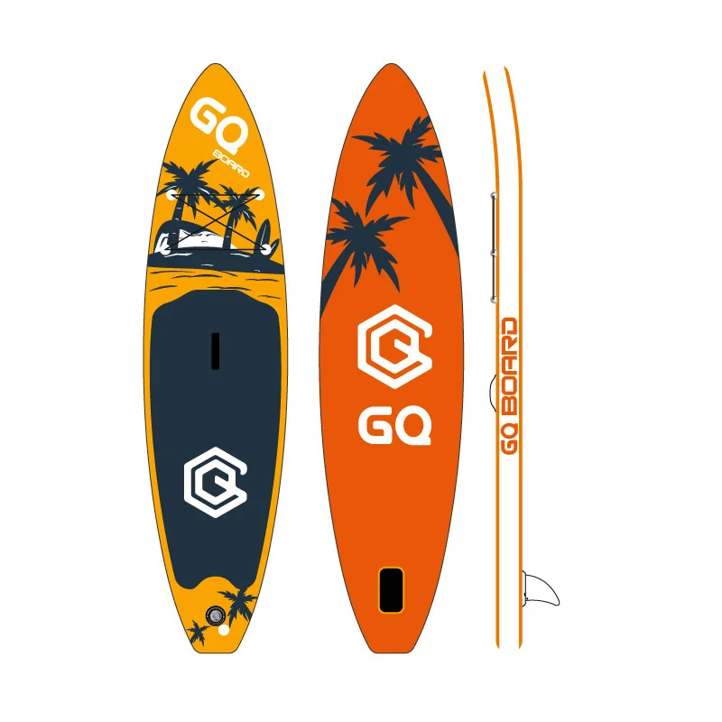 Wholesale Cheap Stand up Paddle Board Inflatable Surfboard Stand Inflatable Sup Board with six accessories GQ Borad
