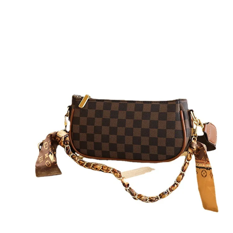 Hot Sale Bolsos Bandana Bag And Shoe Set Designer Ladys Purses Famous Brands Women Hand Bags