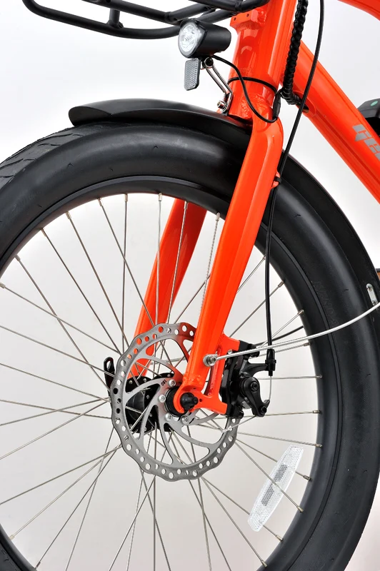 Family Food Delivery 500w 48v 10ah Rear Drive Motor Long Tail Cargo Electric Bike