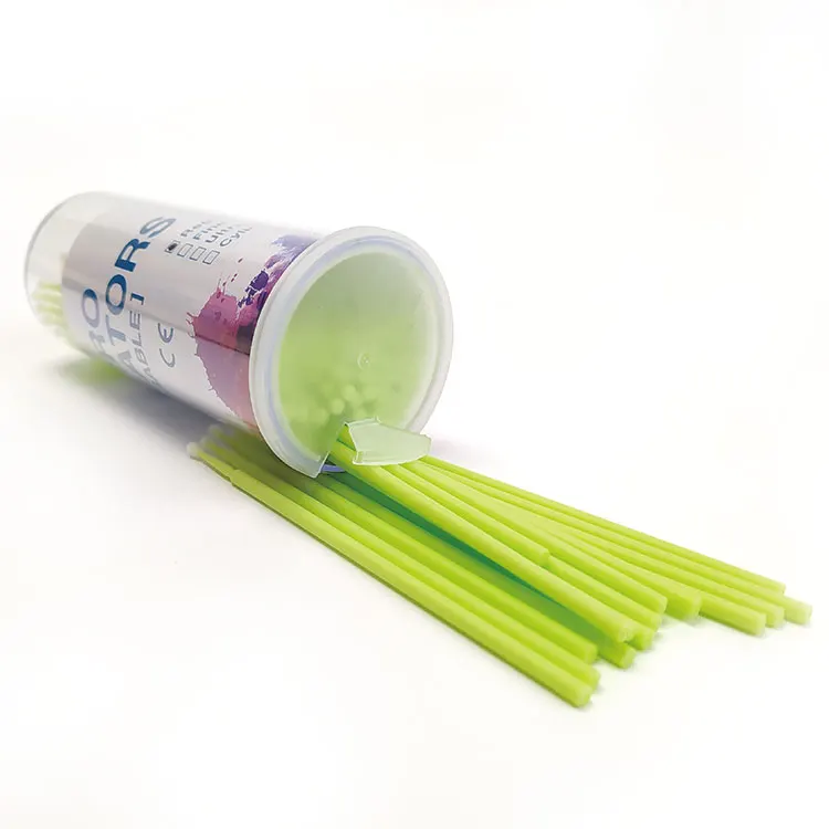 Consumables Micro Applicator Supplies Microbrush Dental Microfiber Wands Pale Mascara Cleaning Brushes