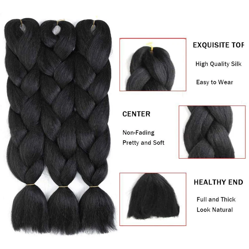 
jumbo hair 400g pre stretch two tone super jumbo braid hair attachment braids x pression hair extension 