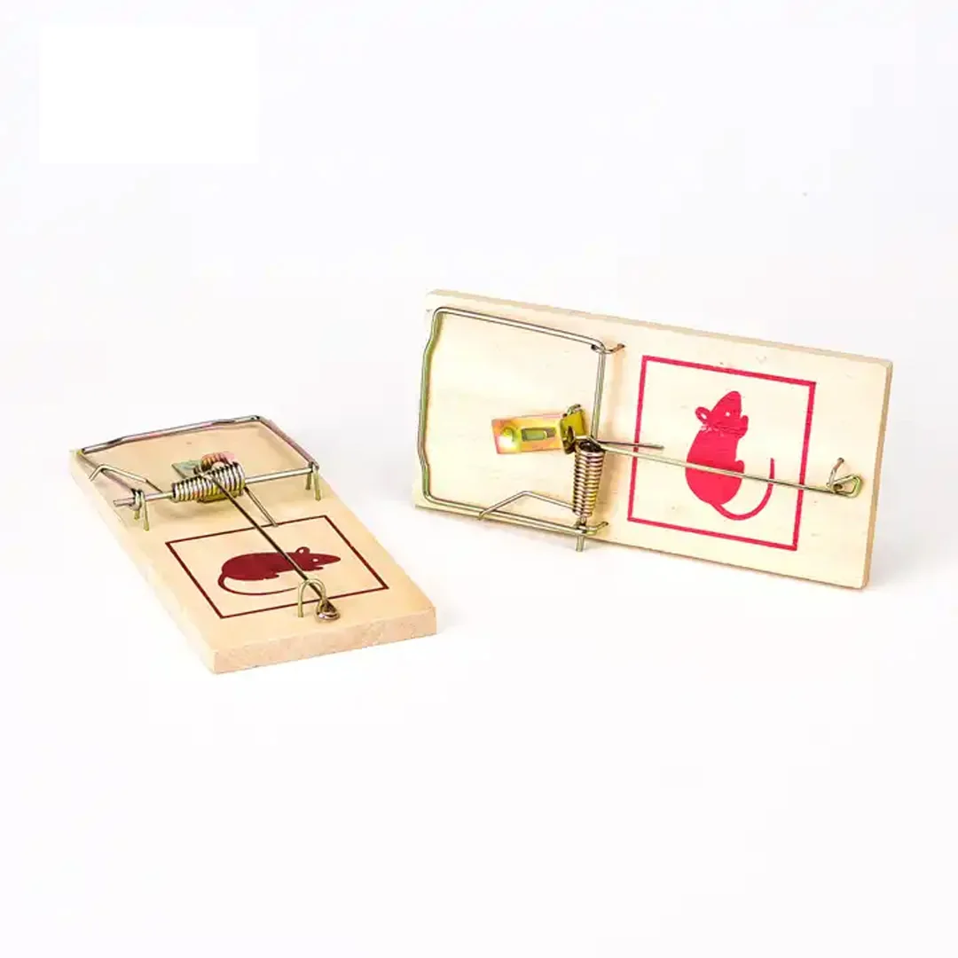 Pest Control Products Quick Catch Rodent Killer Rat Trap Hot Selling Wooden Pest Control Mouse Killer