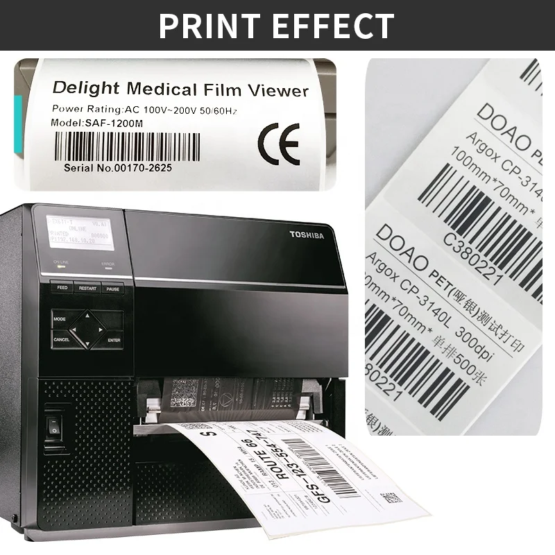 Китайские поставщики восковая лента 110 мм * 300 м Термотрансферная для термотрансферной этикетки