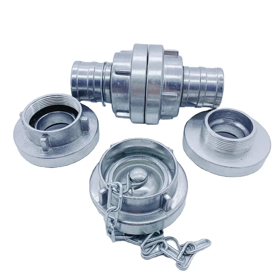 2023 Hot selling Aluminum Material Fire Hose Quick Coupling Storz Coupling