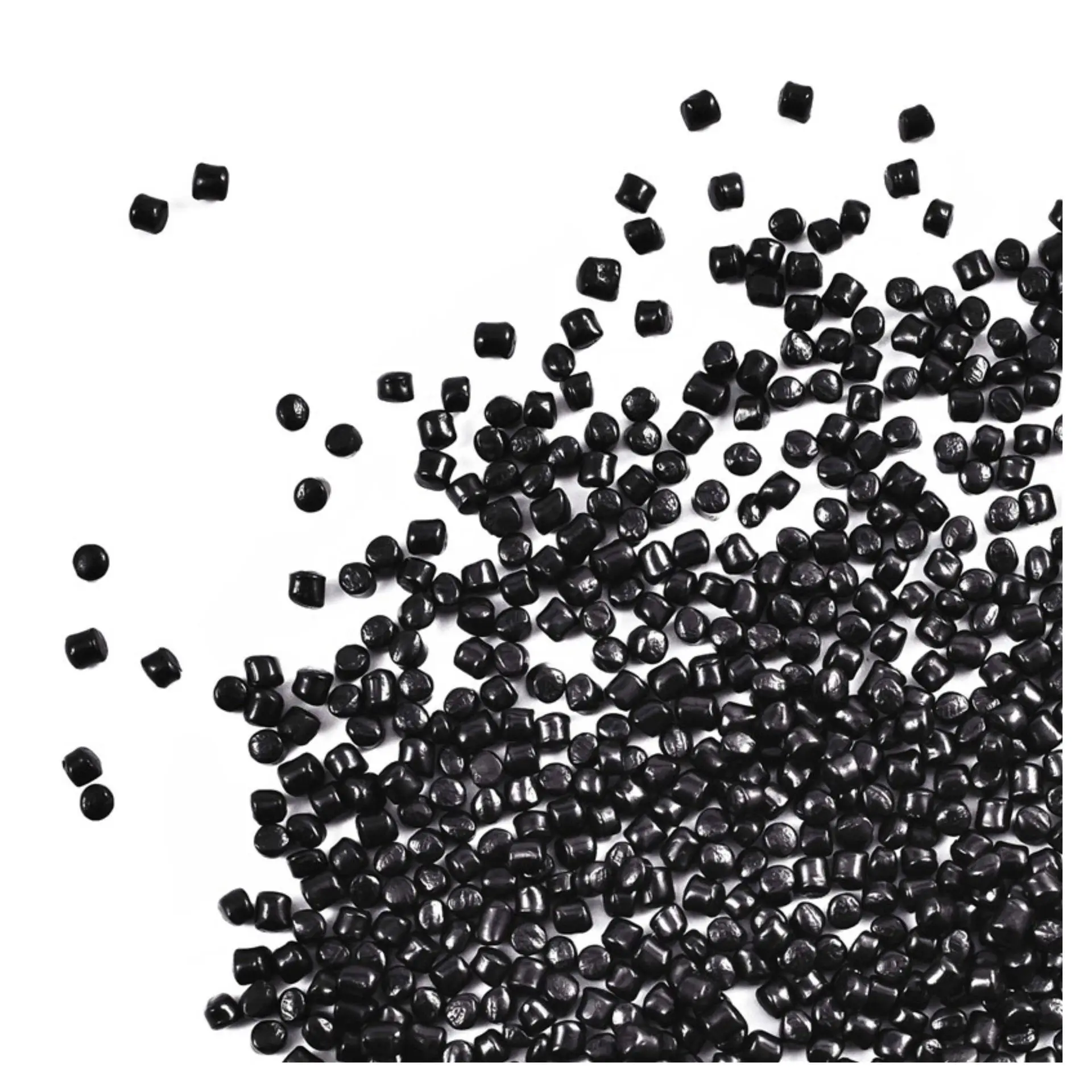 Eco-Friendly PP/PE/EVA Carrier Organic Plastic Granules Recycled Raw Material Pellets Black Masterbatch for Blown film