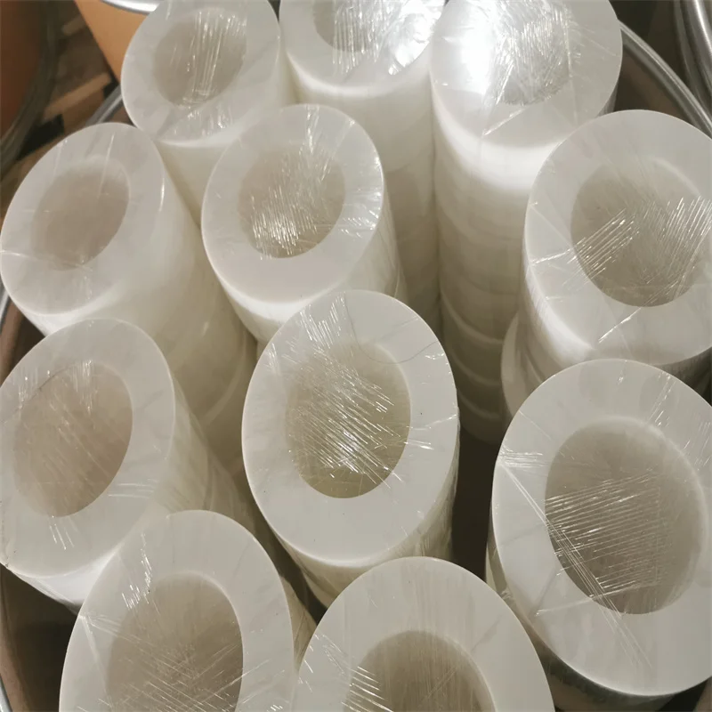 Бесплатный образец на заказ чистый белый ptfe camlock прокладка седла клапана кольцо dn400 с покрытием Прокладка для паровой герметизации