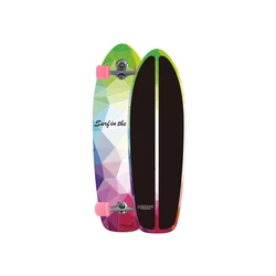 China Factory Own Brand Tuck Surf skateboard S5 Trucks ABEC-11 Bearing Surfing Skate Board