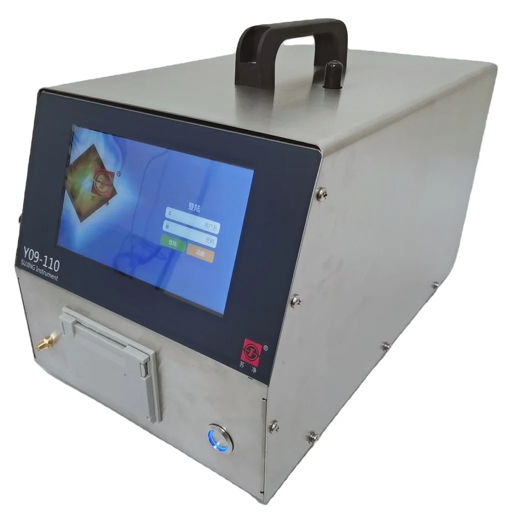 Real Time Cleanroom 0.1uM Condensation Particle Counter