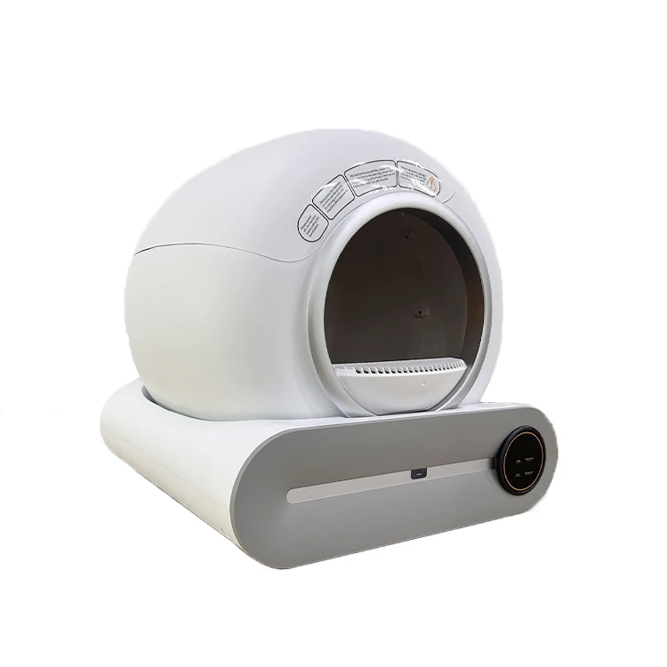 Modern Large Closed Sami Automatic Self-clean Toilet Seat Hidden Cat Litter Box For Cats Deodorizing Cat Litter Boxes Art Deco