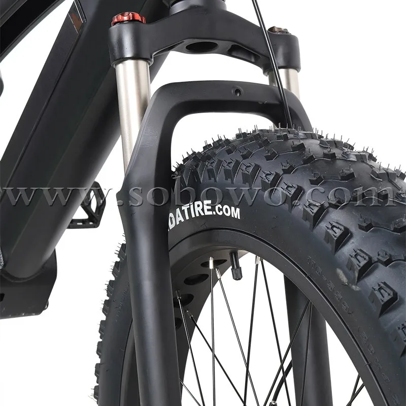 Sobowo Q7-6-1 мощный средний привод Fat Tire Электрический велосипед