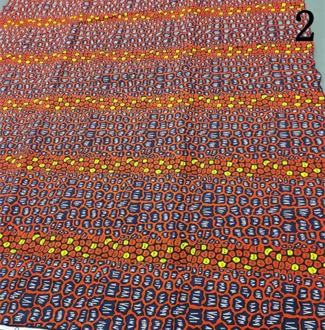 Wholesale Wax Printed 100% Polyester African Fabric for Women Uniform