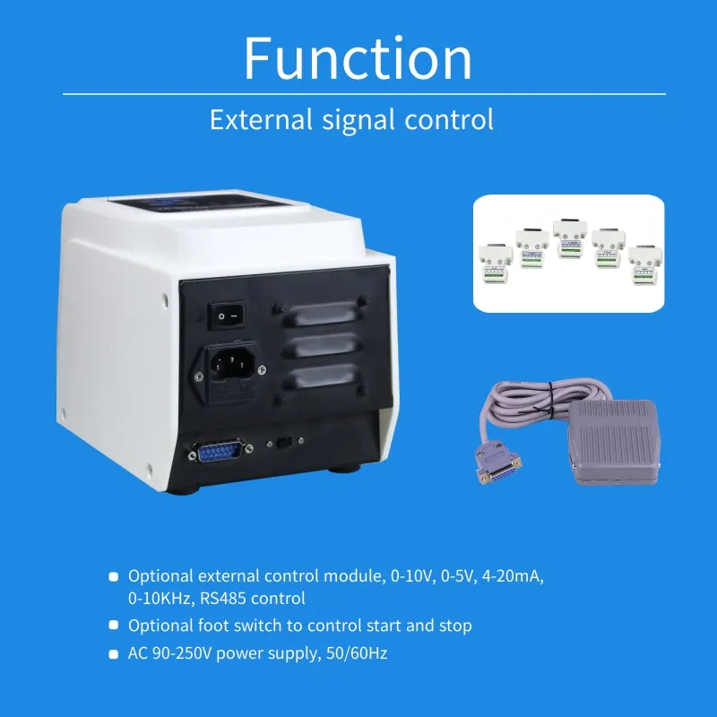 Ditrontech lab electrolyte flow peristaltic pump for battery system lab fluid circulation pump