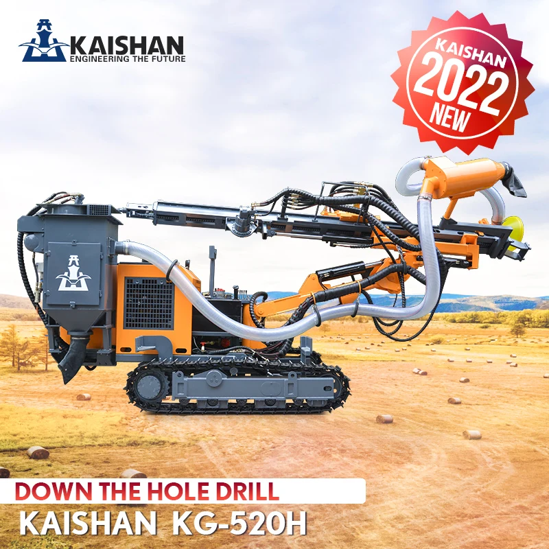KG520/KG520H Down The Hole Drill Rig For Open Use