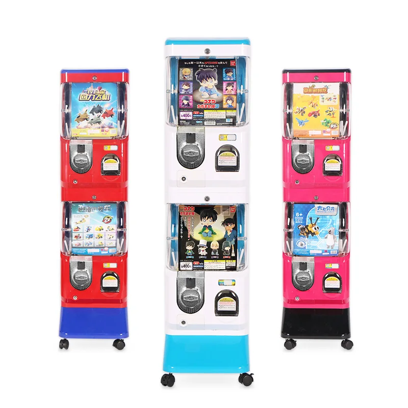Цветной капсульный игрушечный торговый автомат Gacha диспенсер