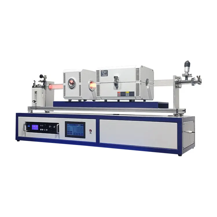 Basic PECVD furnace for deposition of graphene on silicon substrates