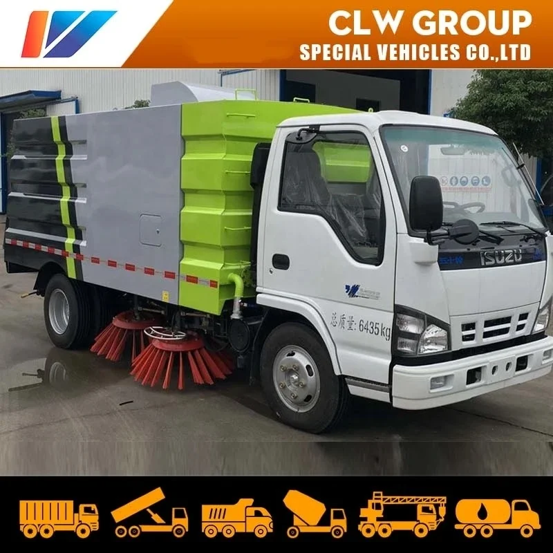 JAPAN I suzu 4 куб. М бак для пыли 1,5 куб. М резервуар для воды вакуумный мини-очиститель дорог для продажи