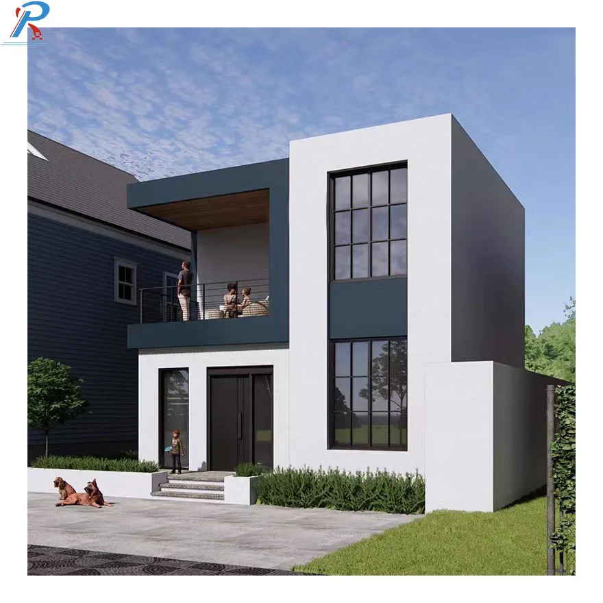 Prefab Modern Villa Materials Good Price Luxury Container House Villa Light Steel Villa