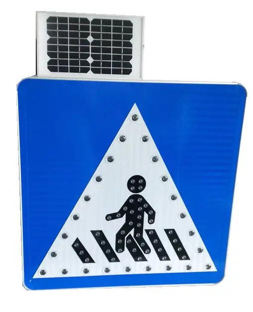 20 years manufacturer ROADSAFE traffic safety signal customized Traffic facilities solar traffic LED road sign