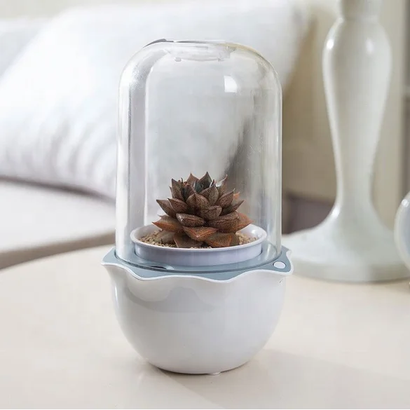 Innovation mini Indoor Smart Garden Succulent hydroponic growing system garden greenhouses pot