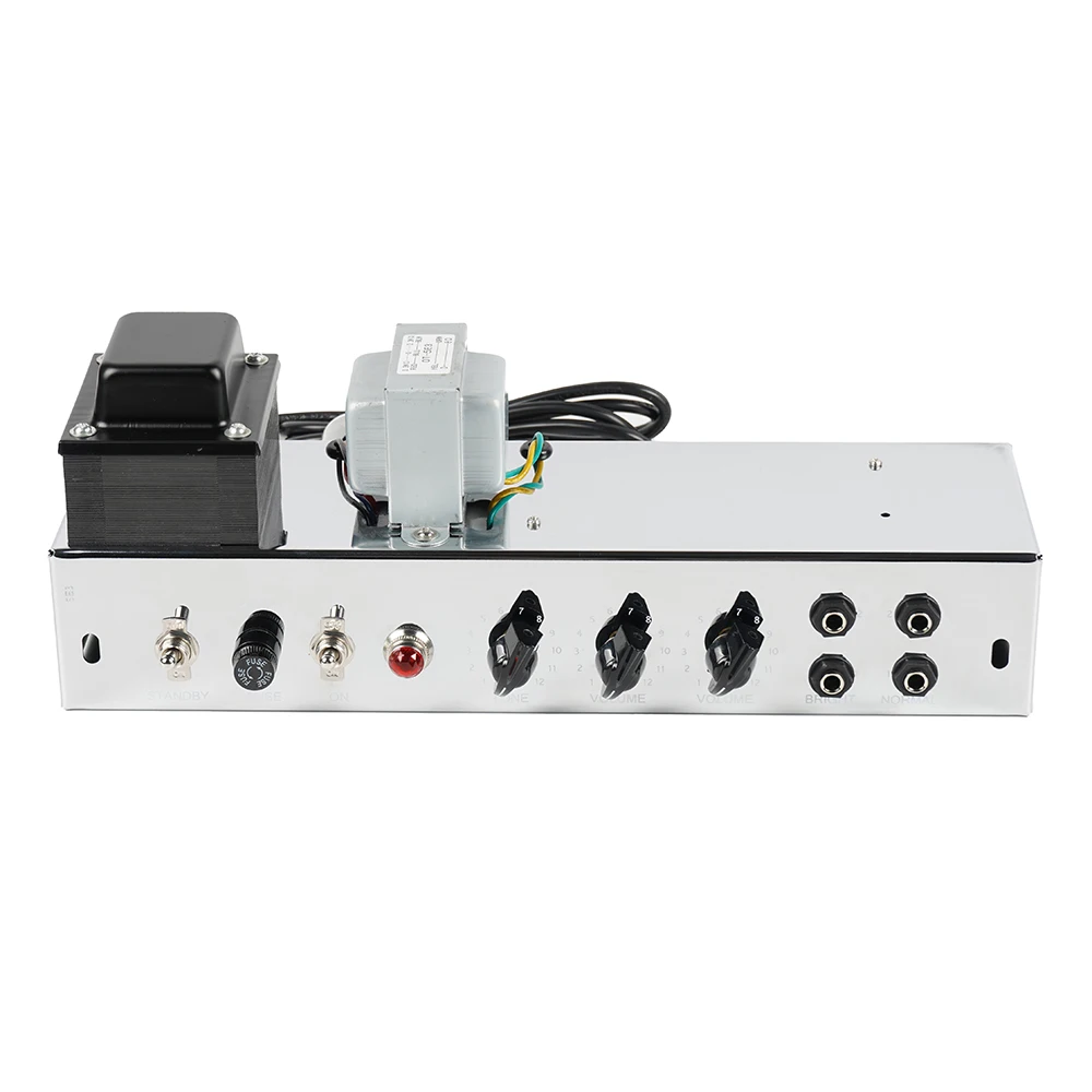 Tweed Deluxe Guitar 5E3  Style Tube Amplifier Solder Head 6V6 Push Pull Valve Amp