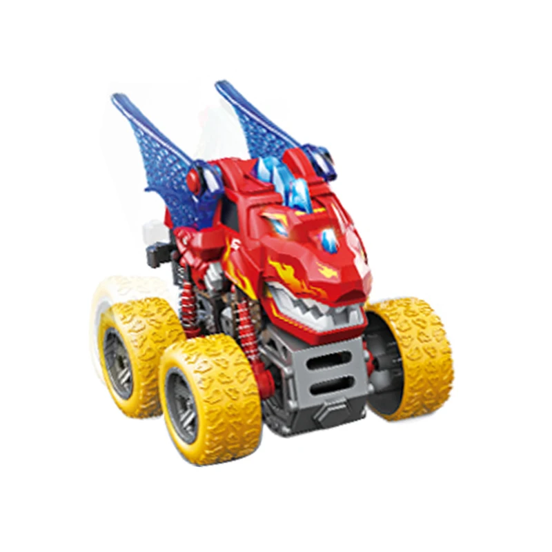 Promotional Hot Selling Customized 4WD 360 rotation Inertia Off-Road Car with music and light