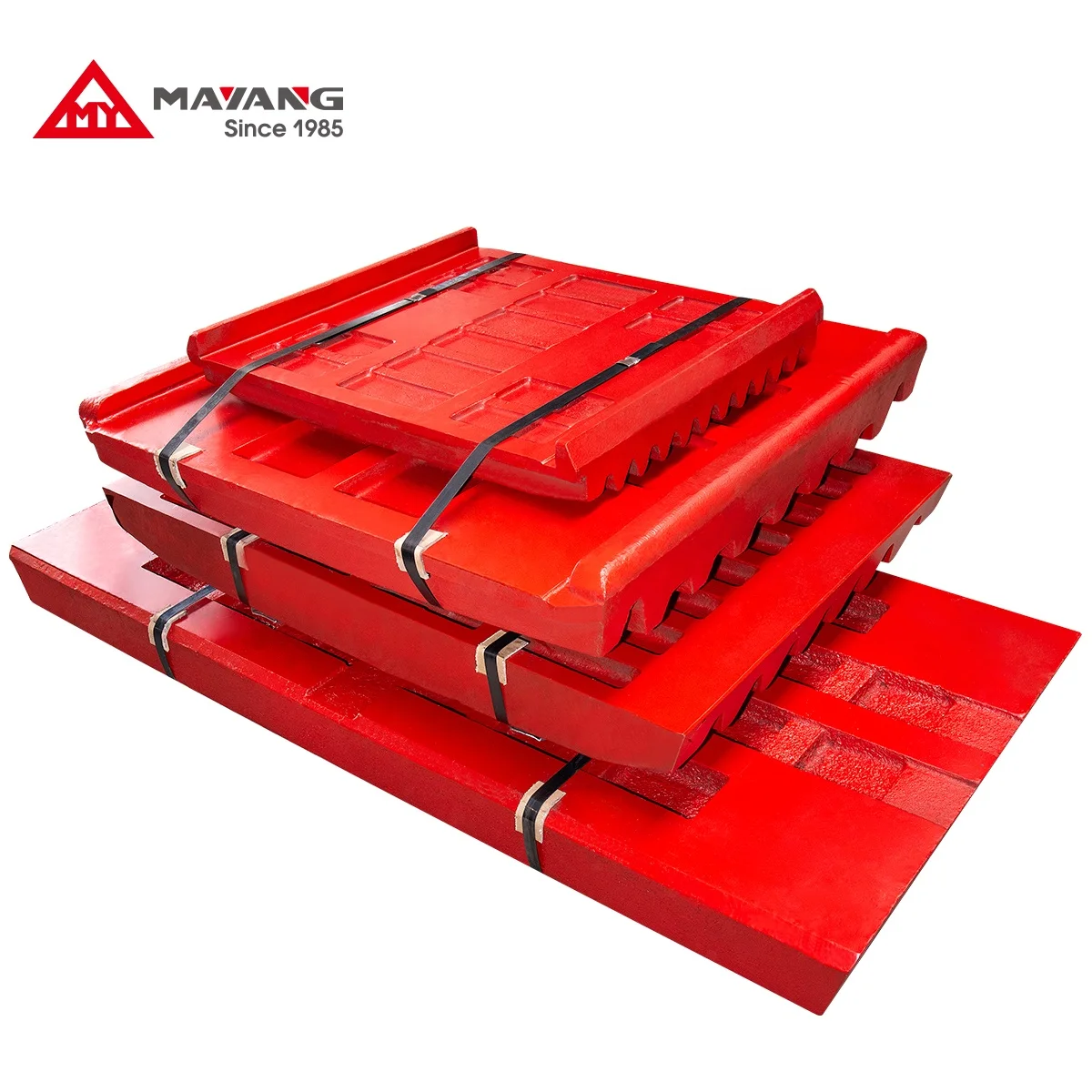 China crusher wear parts manufacturer high manganese jaw plate