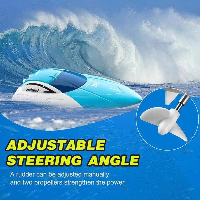 Cheap Electric 2.4ghz 4ds4-1 25h/Km High Speed Remote Control Boat Controlled Speedboat Model Toys Racing Mini Rc Boat Ship