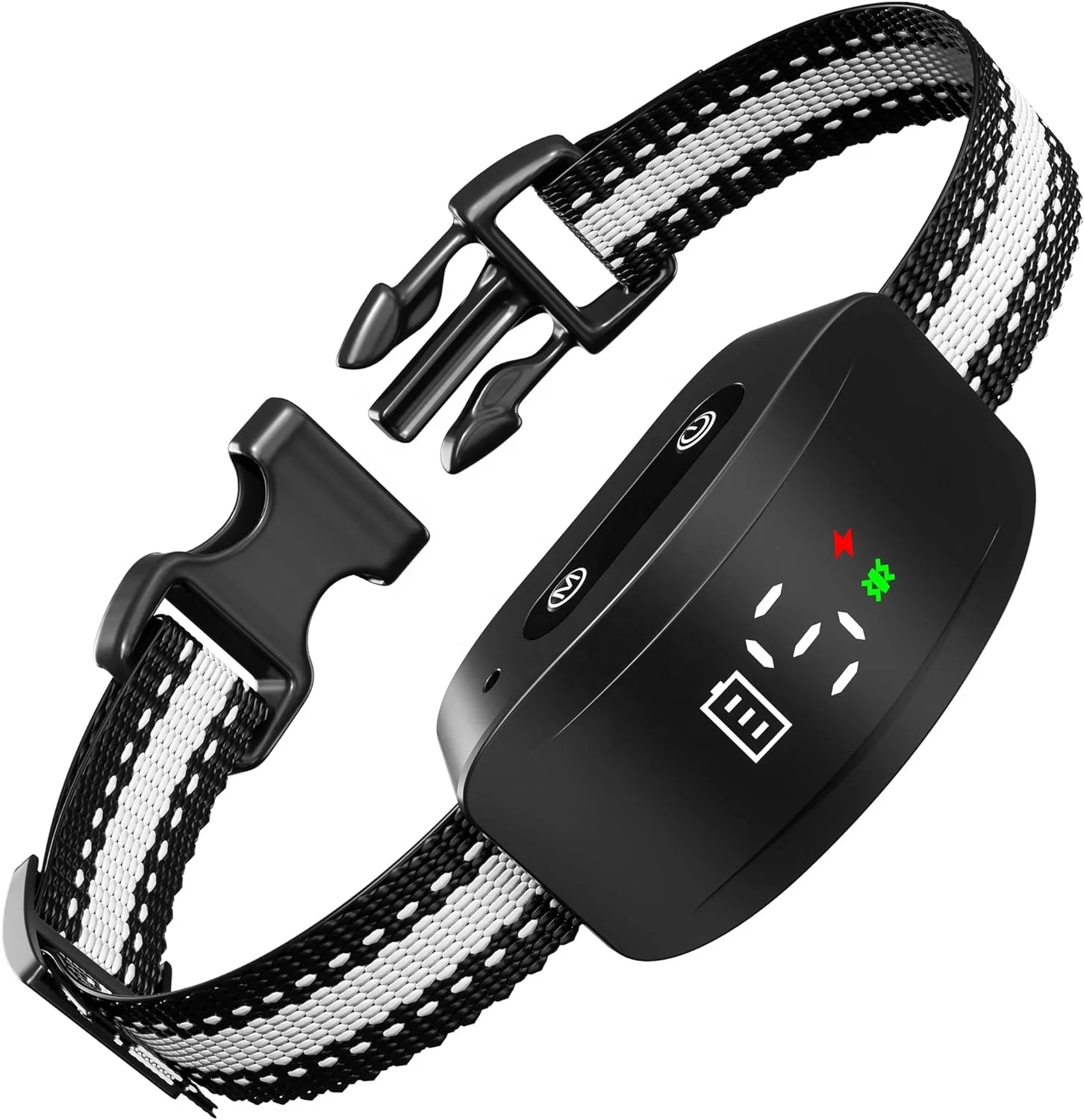 2024 Rechargeable Dog Collar Bark Deterrent Device Stop Dogs From Barking For Large Dogs