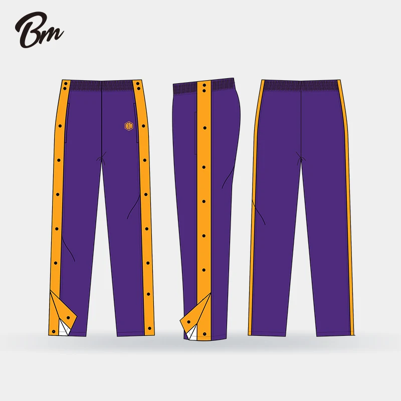 Basketman  Minimum order quantity wholesale high quality custom athletes professional winter training buckle pants adult