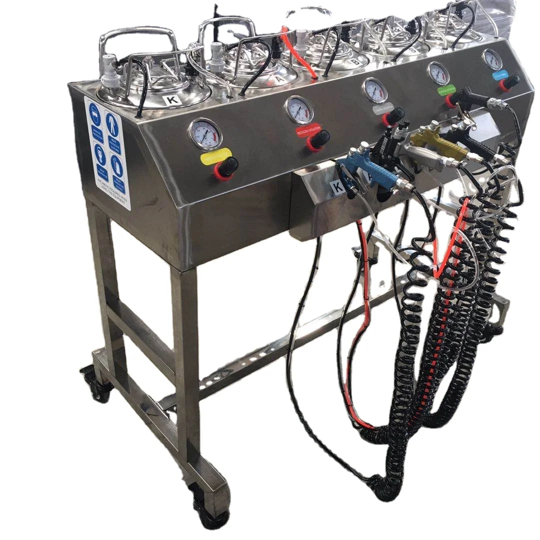 CPSM122  10 Liter  Chrome Spray Machine for Plastic Metal Wood Glass Spectra  Surface Treatment