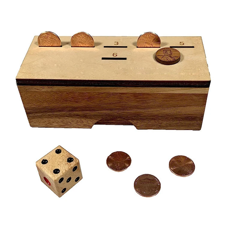 New Fun Board Game Penny Drop size medium from Creative Crafthouse - Fun family or bar game