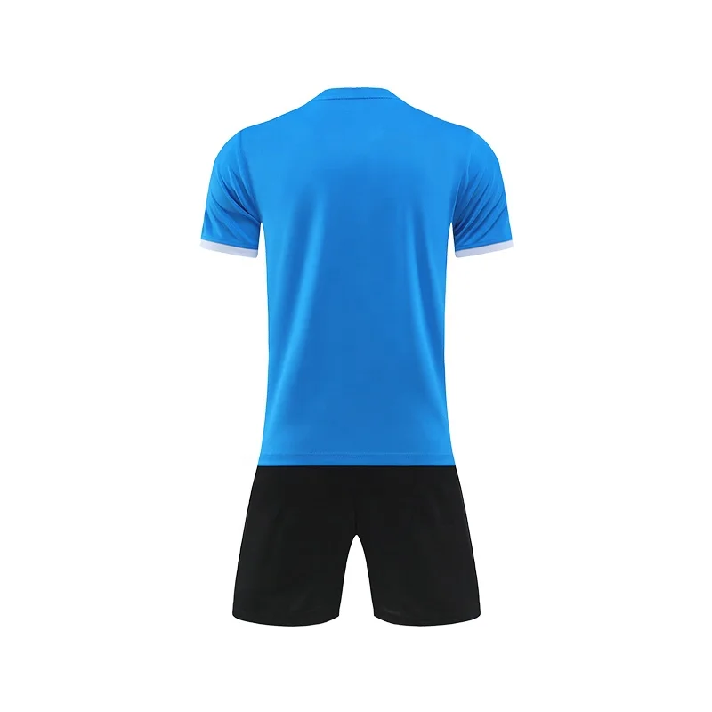 Custom Men Kids Soccer Jersey Set Quick Drying Breathable Man Boys 2 Piece Training Football Uniform