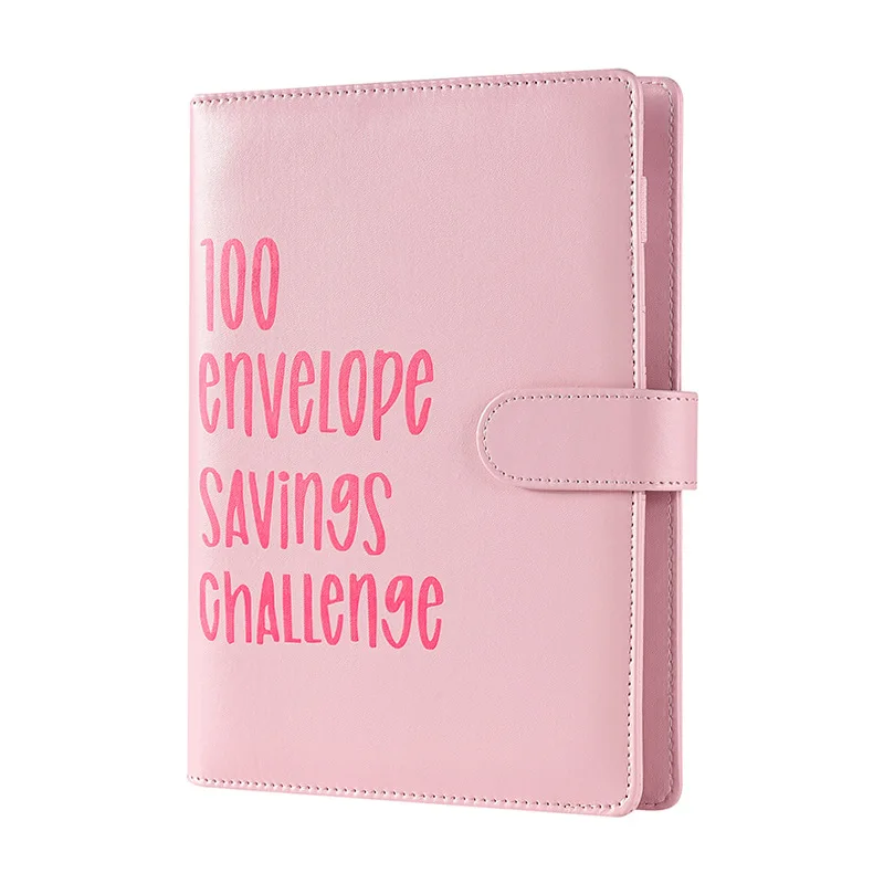 100 Envelope Money Saving Book A5 Budget Binder Organizer Challenge Budget Planner Book 100 Envelope Savings Challenge