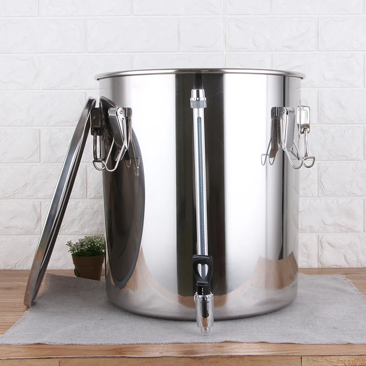
200L Induction cookware Stainless Steel cooking pot with lid 