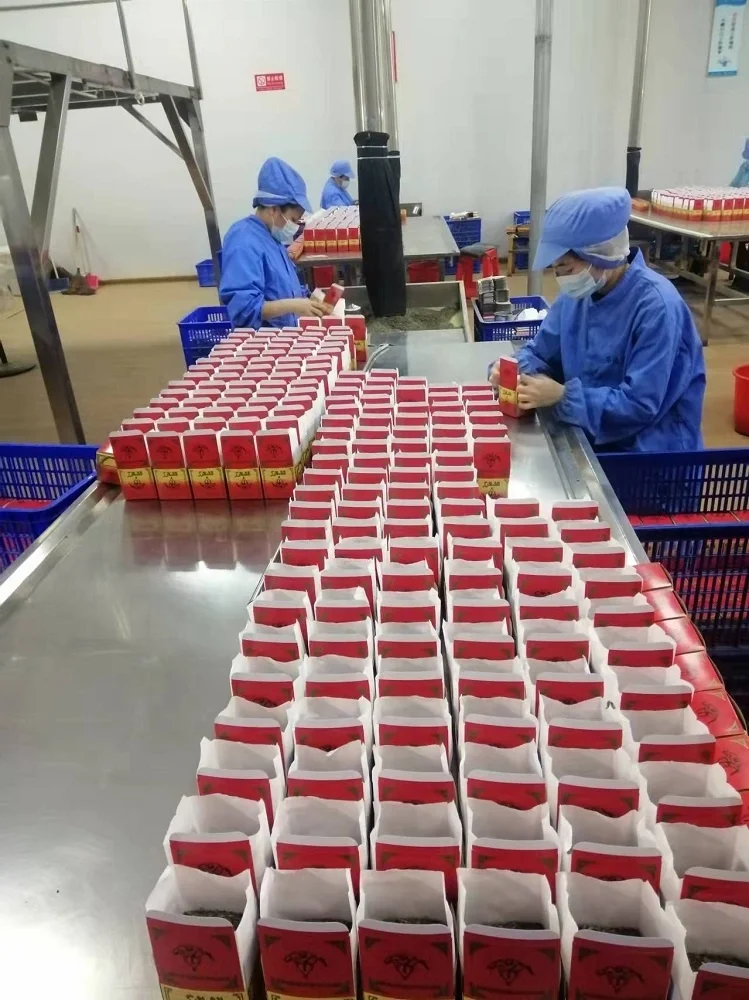 beverages th vert de te chines new year gift Chun mee green tea leaves 41022 factory