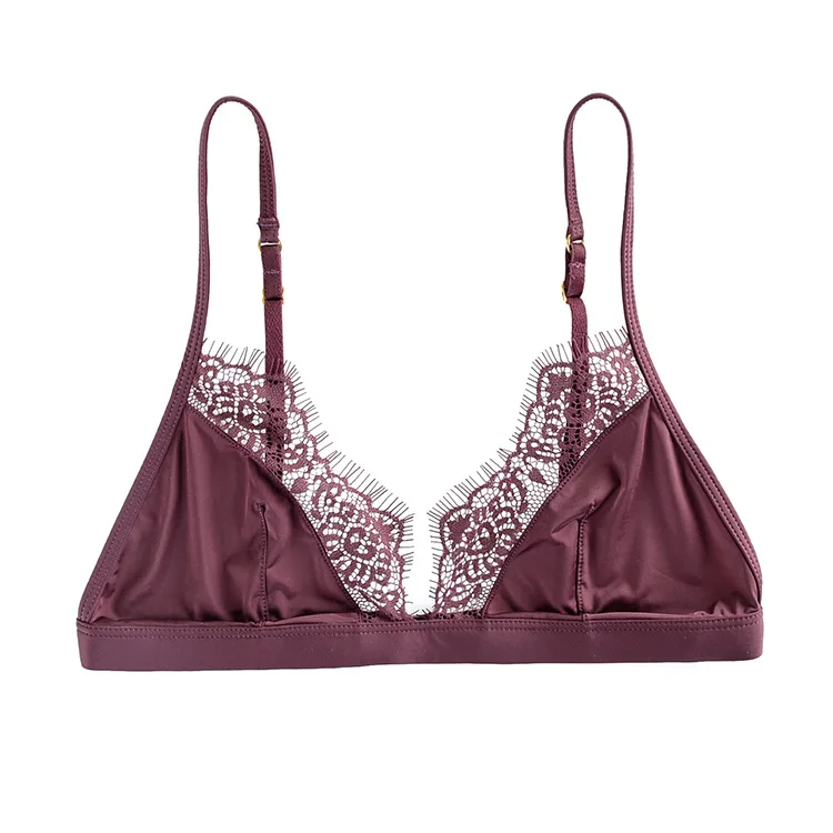 One Piece Seamless Brassiere Women Beautiful Bras Sexy Ultra-thin Ice Silk Wire Free Bra For Girl