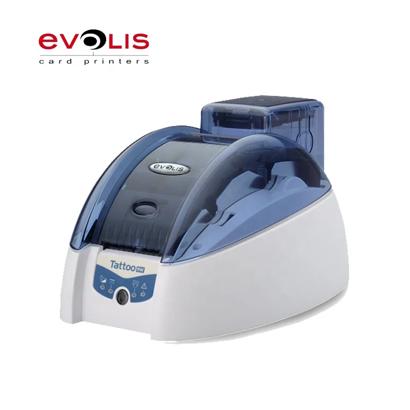 Evolis, принтер для перезаписи татуировок для одноконтурных перезаписываемых карт