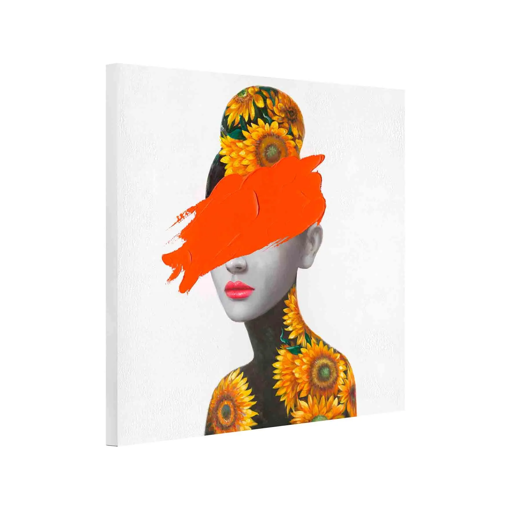 Artree пользовательские модные женские настенные картины холст художественный декор из фото для гостиной