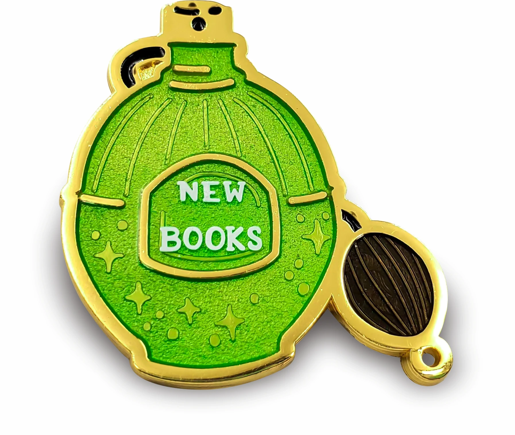 Personality Cute Gold Anime TV Movie Character Lapel Logo Custom Stain Glass Metal Pin Enamel Badges