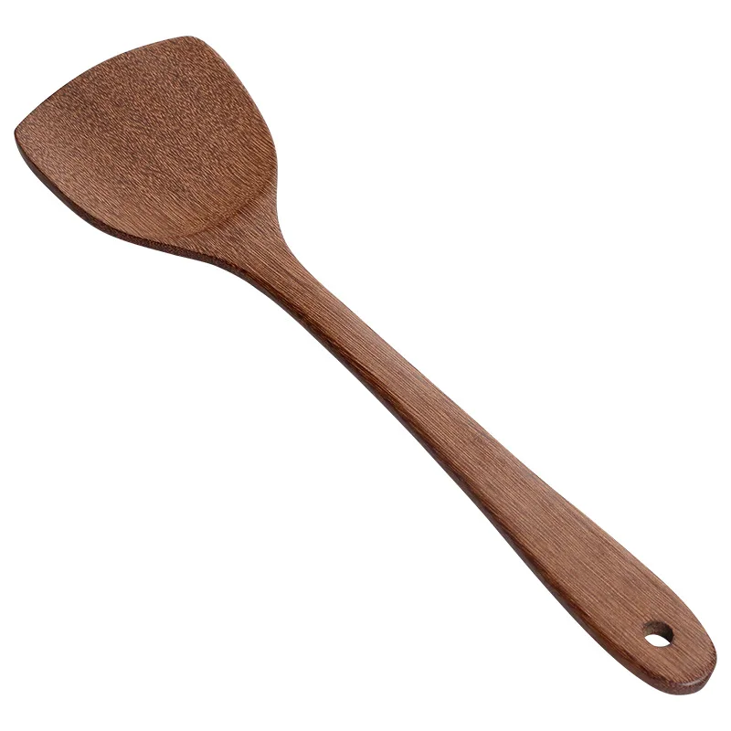 Wholesale High Quality Wood Kitchen Tools Gadgets Cooking Spatula in Stock