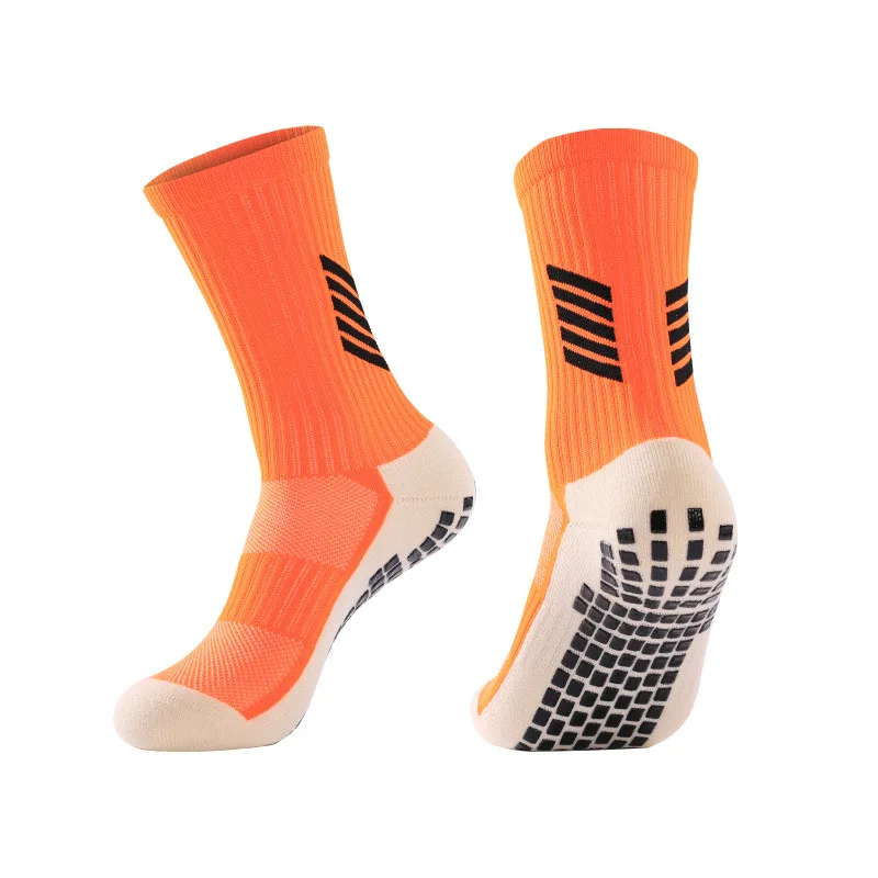 Wholesale Professional Anti-slip Soccer Socks Kids Youth Men Grip Antislip Athletic Sports Football Socks
