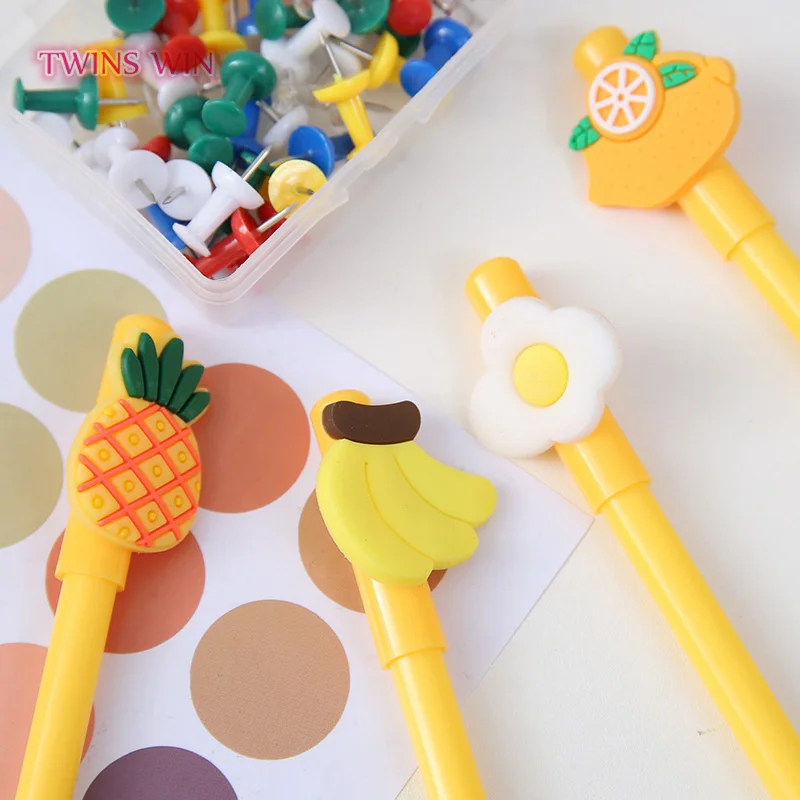 Новый дизайн кавайная гелевая ручка вернуться в школу канцелярские принадлежности для мальчиков и девочек симпатичная мультяшная 2668